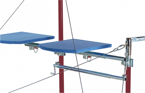 Тренировочная платформа для разновысоких брусьев